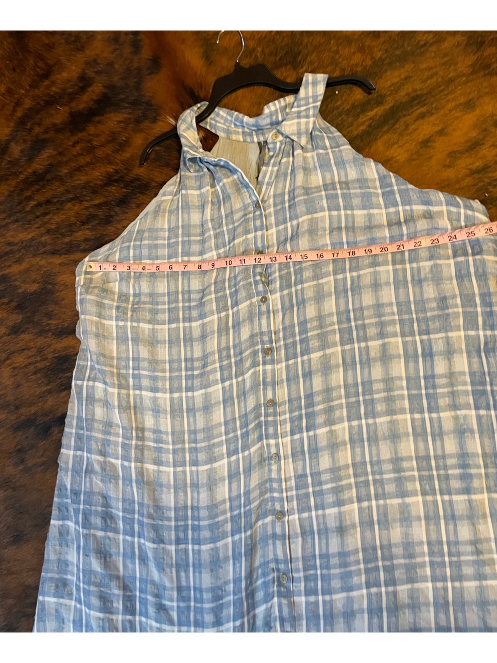 Anthropologie Sleeveless Buttondown
Shirt Dress - Picture 8 of 10